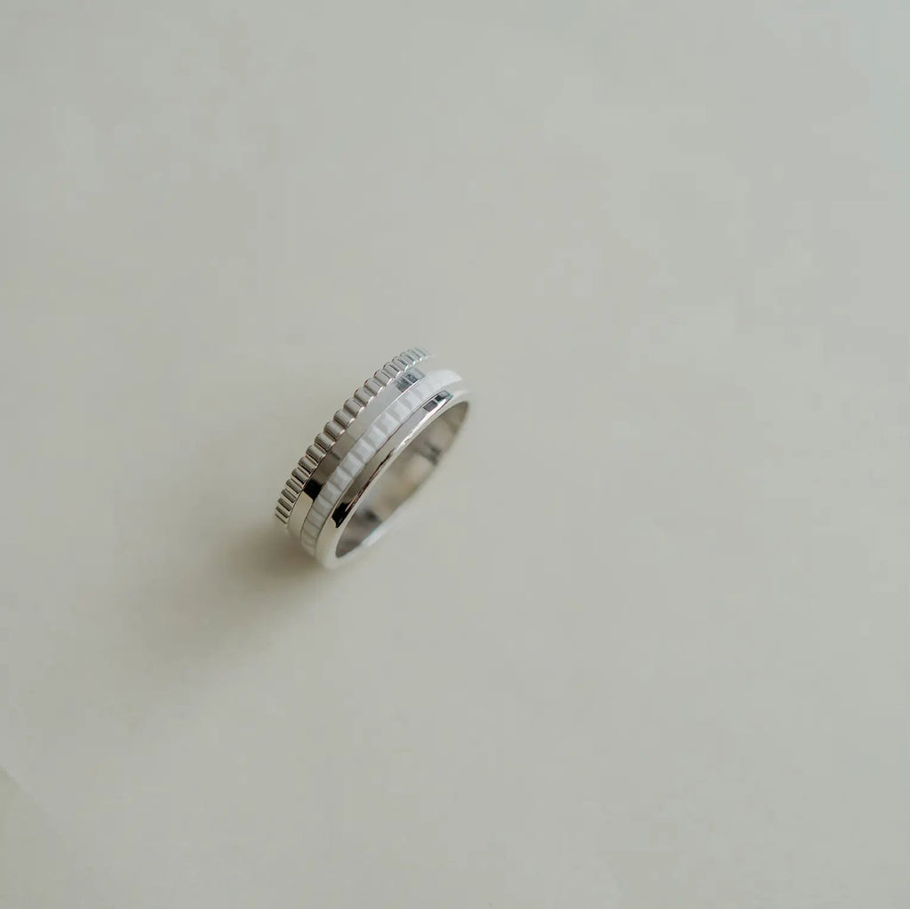 BOUCHERON ブシュロン キャトル ダブルホワイト リング スモール JRG03276