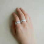 BOUCHERON ブシュロン キャトル ダブルホワイト ダイヤモンド リング スモール JRG03277