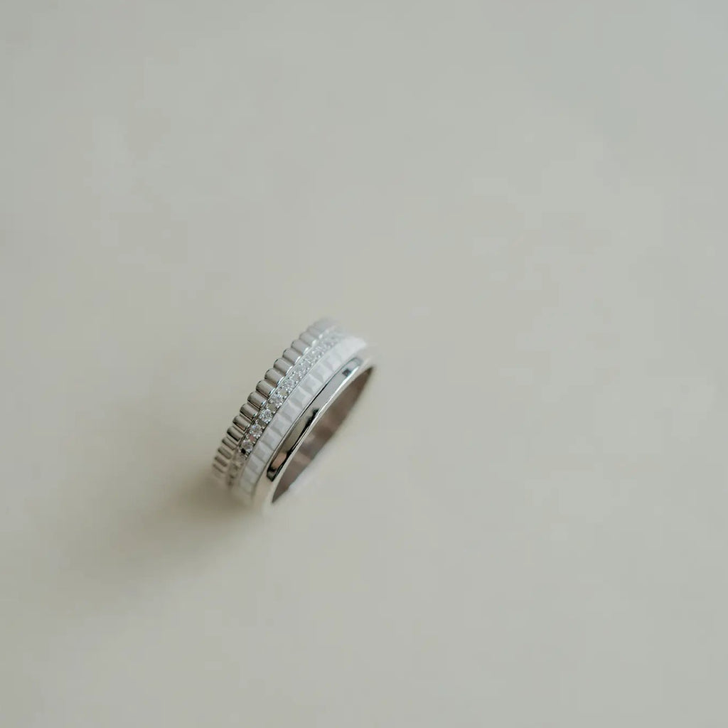 BOUCHERON ブシュロン キャトル ダブルホワイト ダイヤモンド リング スモール JRG03277