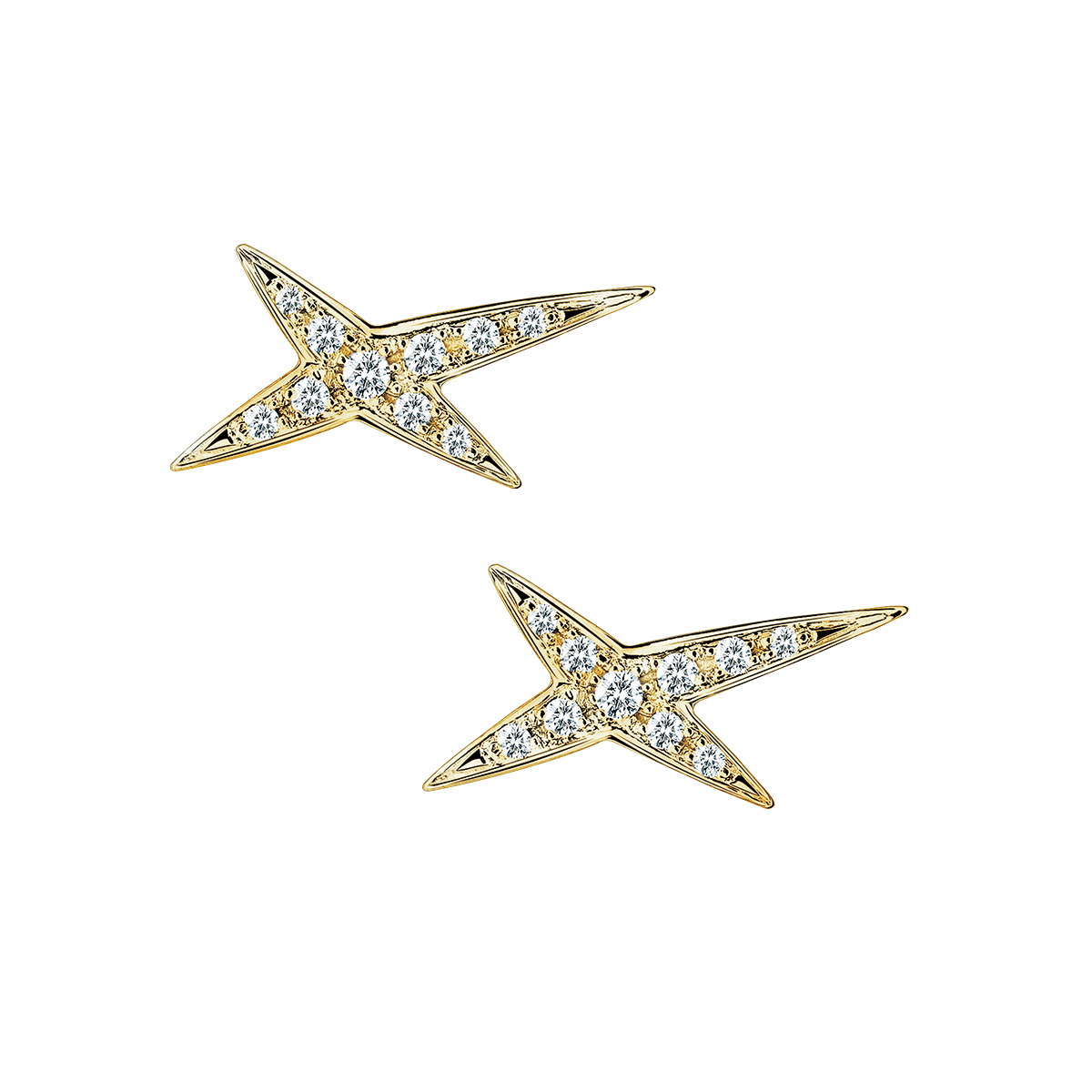 MAUBOUSSIN モーブッサン メ・ニュアンス・ア・トア　スタッズピアス EA0163YGDI/ST