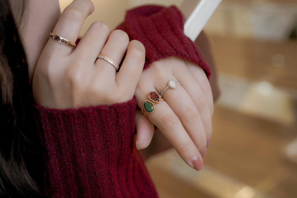 BOUCHERON ブシュロン SERPENT BOHÈME MALACHITE セルパンボエム リング スモール JRG02795