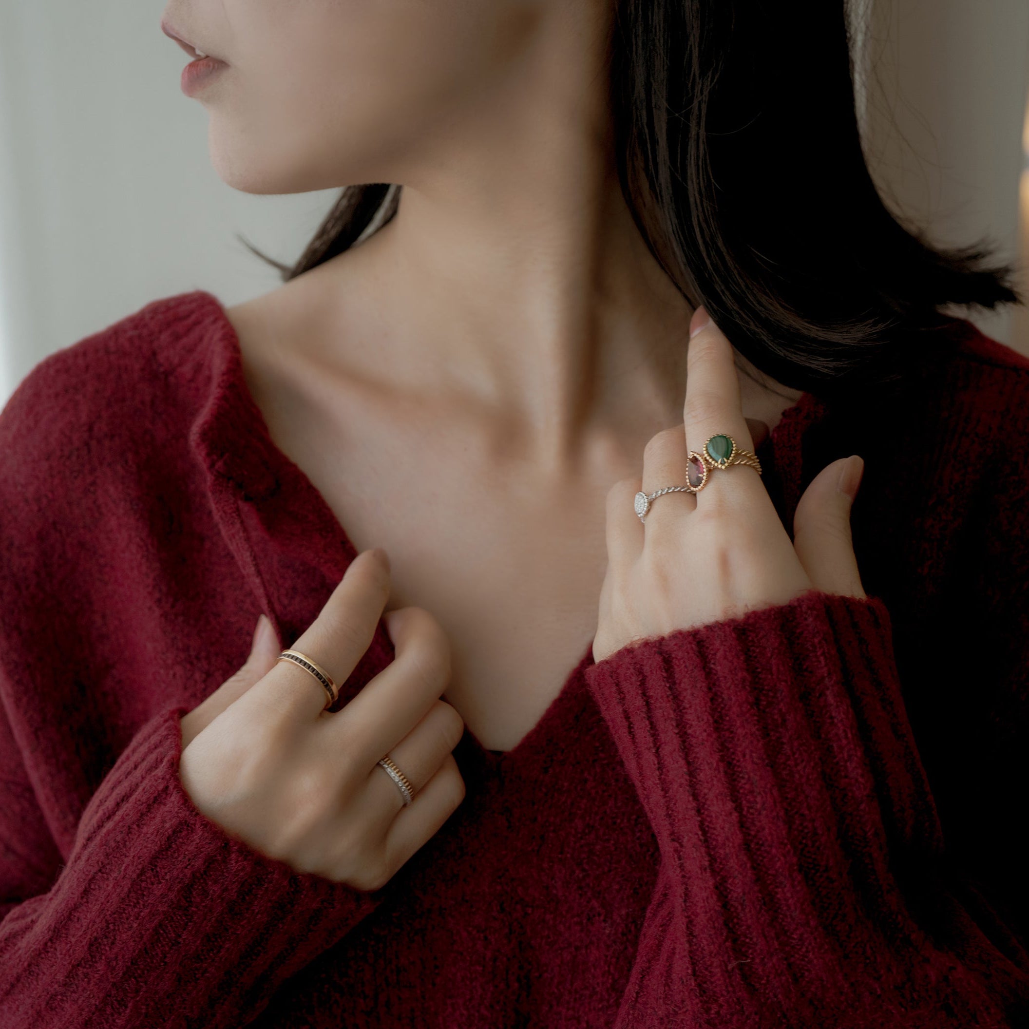 BOUCHERON ブシュロン SERPENT BOHÈME RHODOLITE GARNET セルパン