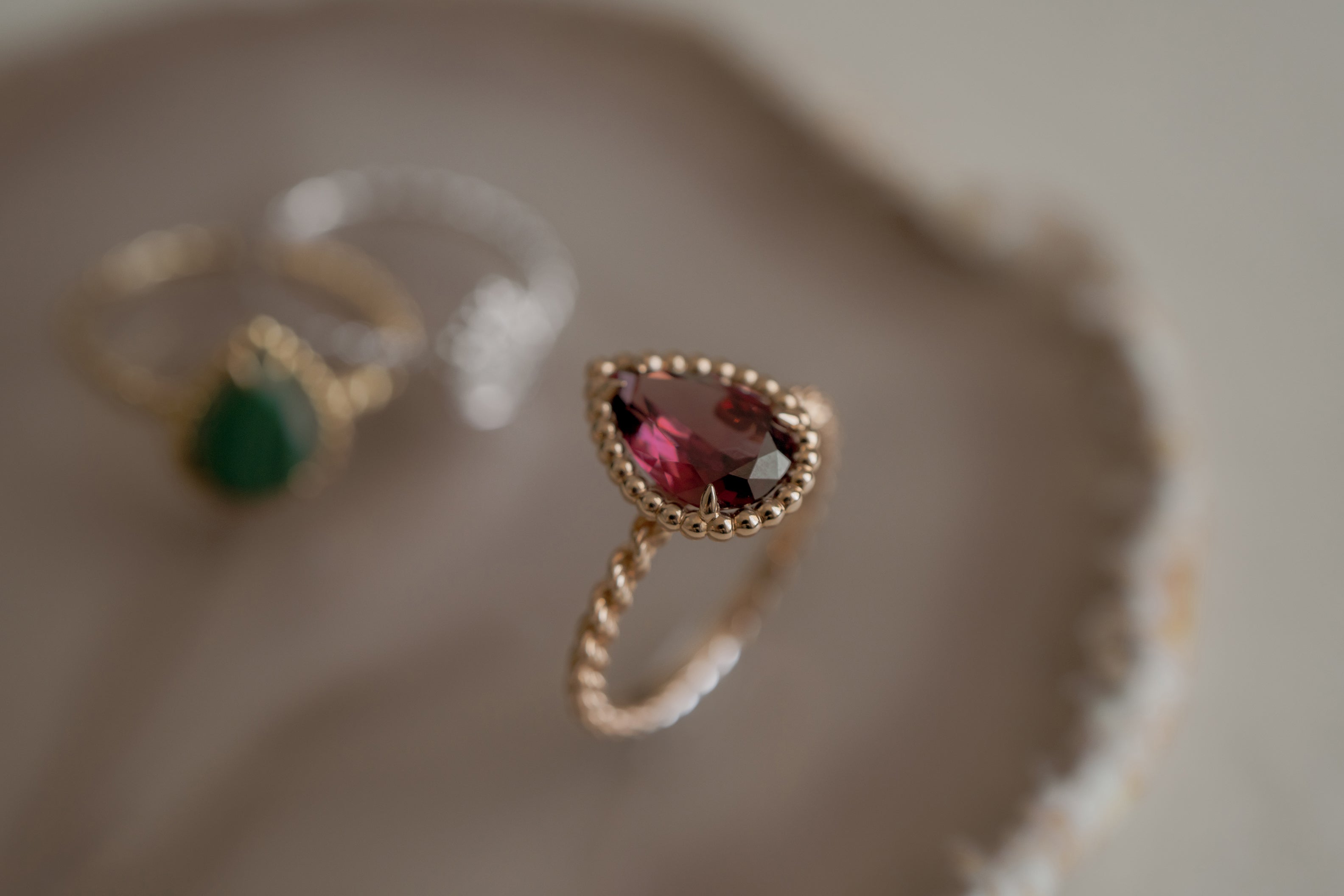 BOUCHERON ブシュロン SERPENT BOHÈME RHODOLITE GARNET セルパンボエム リング スモール JRG02783