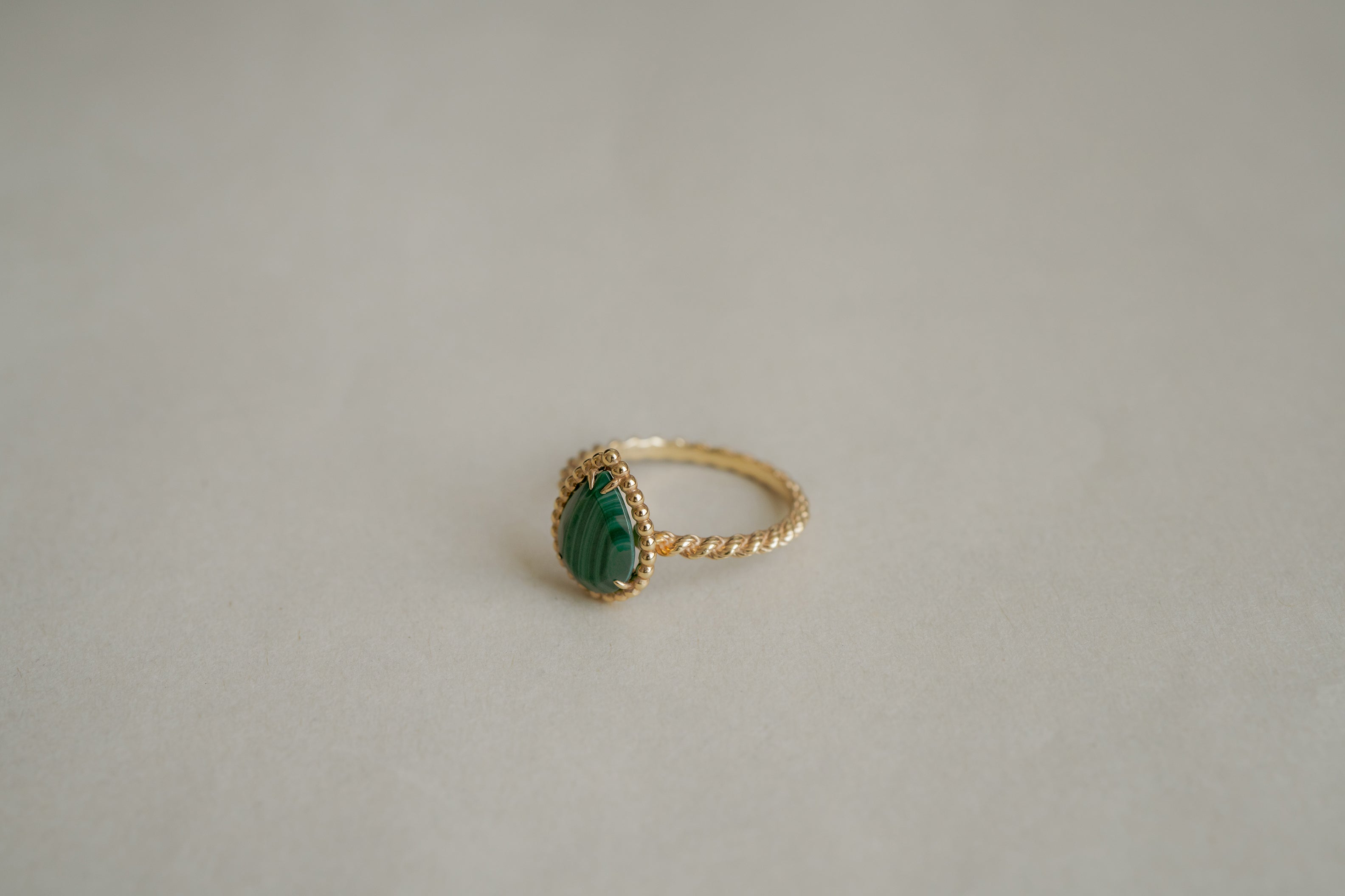 BOUCHERON ブシュロン SERPENT BOHÈME MALACHITE セルパンボエム リング スモール JRG02795