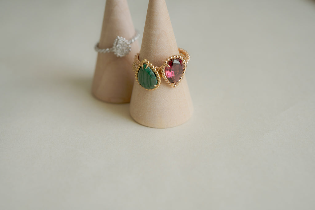 BOUCHERON ブシュロン SERPENT BOHÈME MALACHITE セルパンボエム リング スモール JRG02795