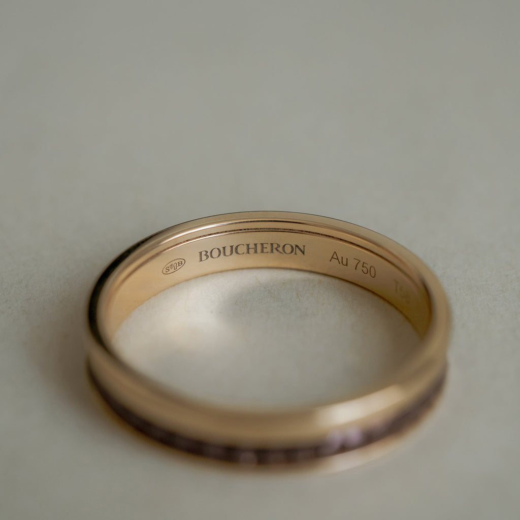 BOUCHERON ブシュロン キャトル クラシック リング ハーフ JAL00175