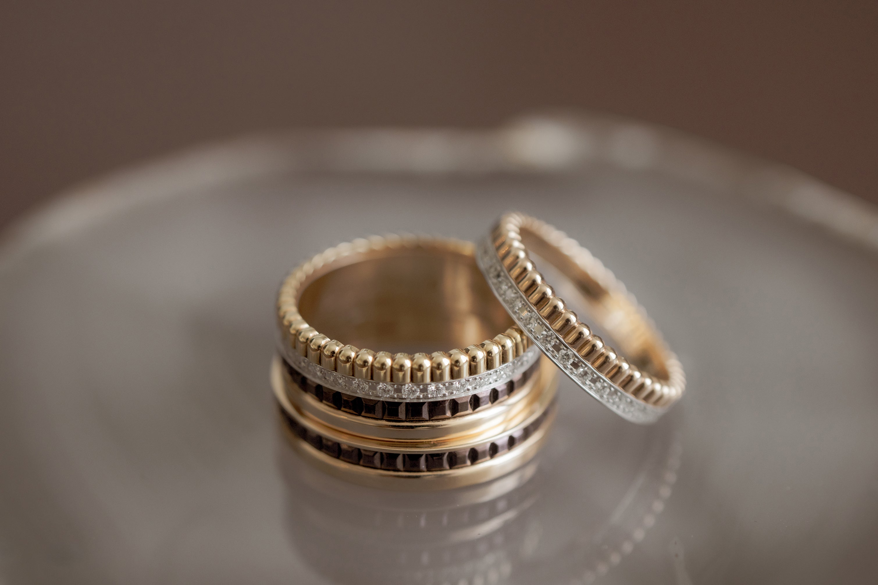 BOUCHERON ブシュロン キャトル クラシック リング ハーフ JAL00175