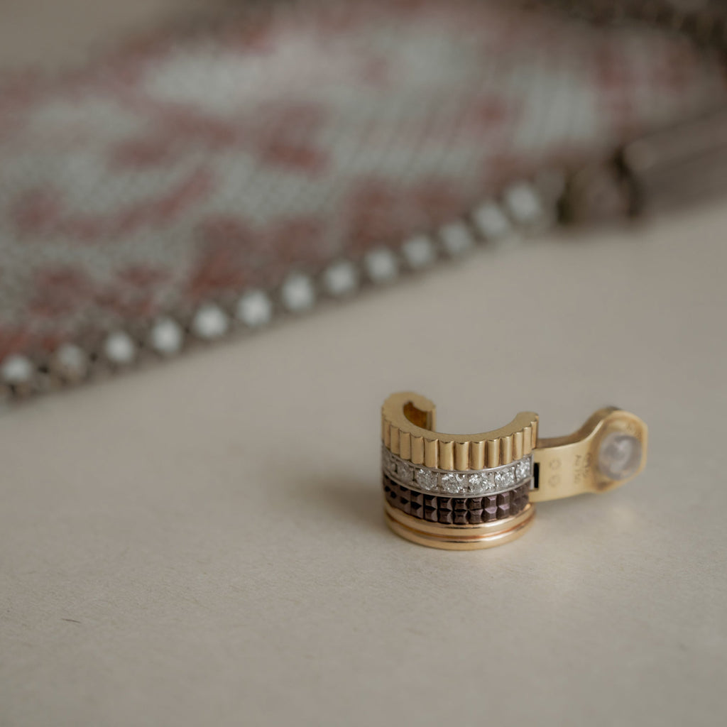 BOUCHERON ブシュロン キャトル クラシック シングル クリップイヤリング スモール JCO01473