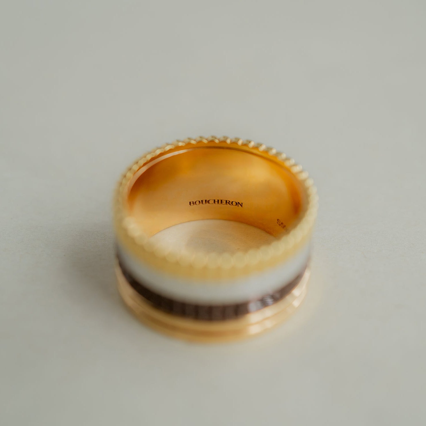 BOUCHERON ブシュロン キャトル クラシック リング ラージ JRG00257