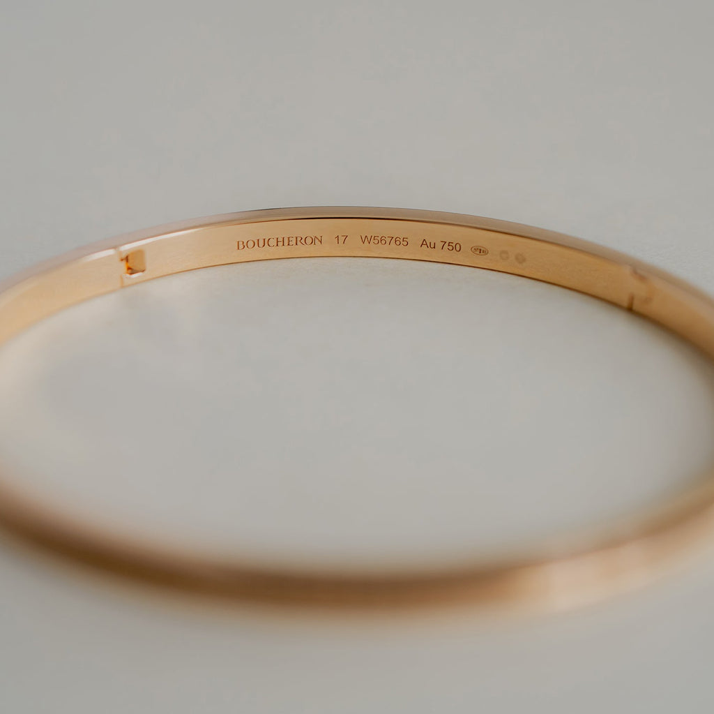 BOUCHERON ブシュロン キャトル クラシック バングル ハーフ JBT00980