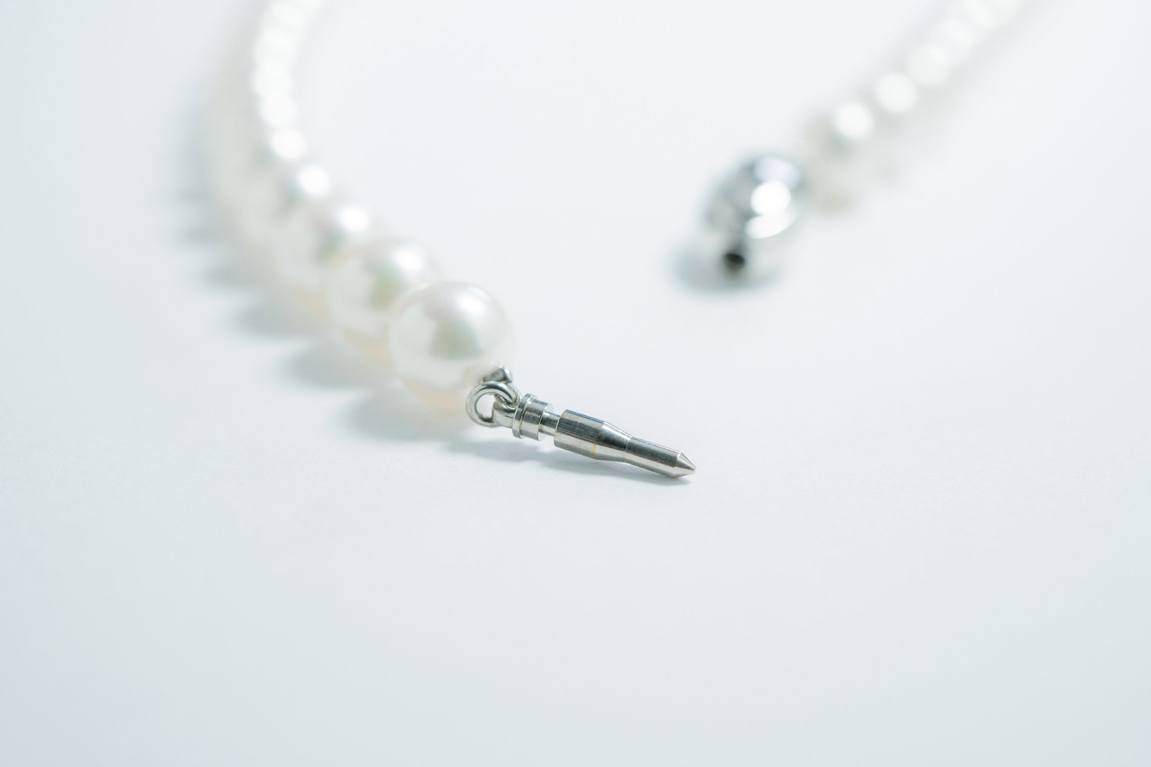 Pearl パール 花珠 ネックレス、ピアスセット 8.5ｍｍ～9.0mm SS168647