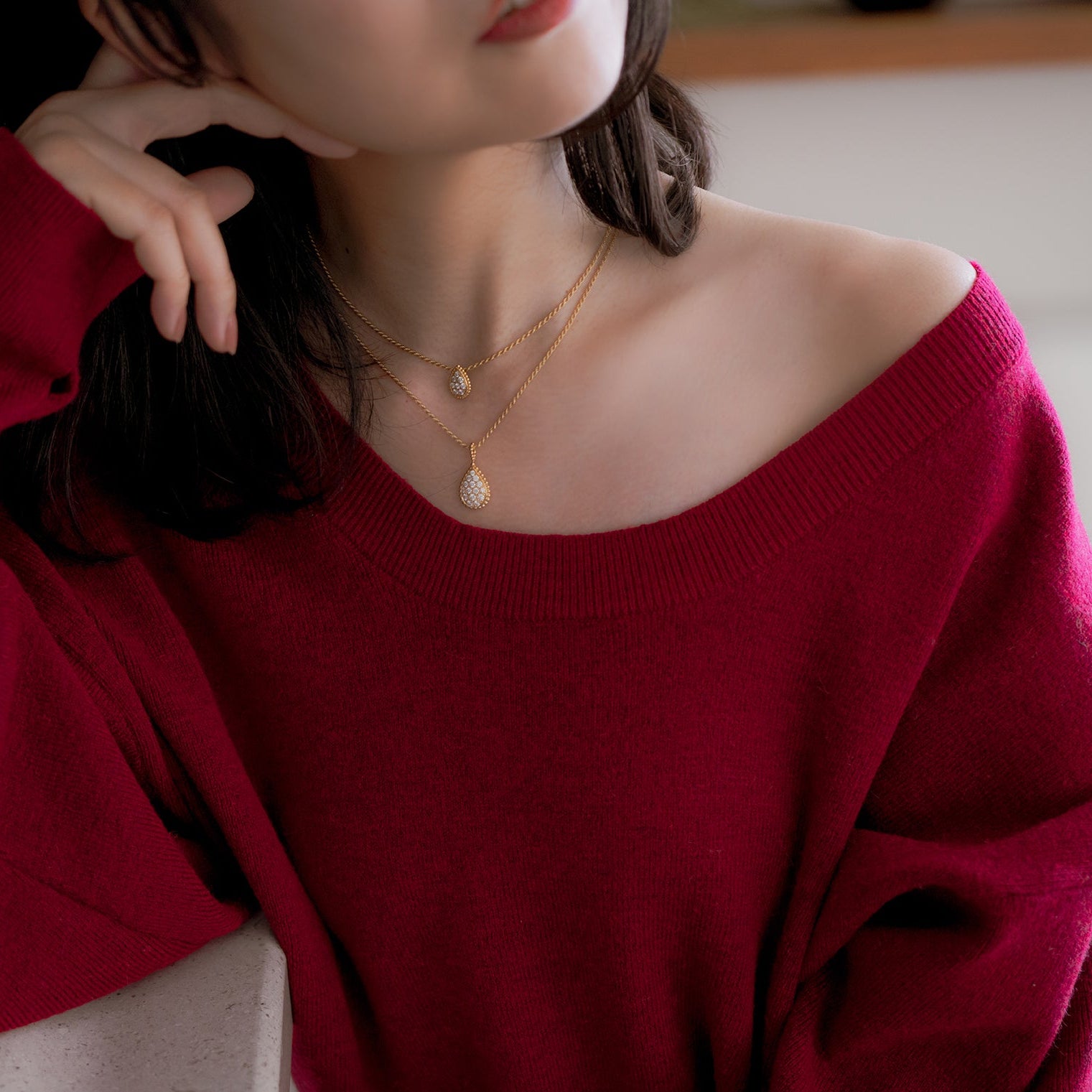 BOUCHERON ブシュロン セルパンボエム ペンダント イエローゴールド