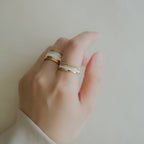 BOUCHERON ブシュロン キャトル ホワイト ダイヤモンド リング スモール JRG01597