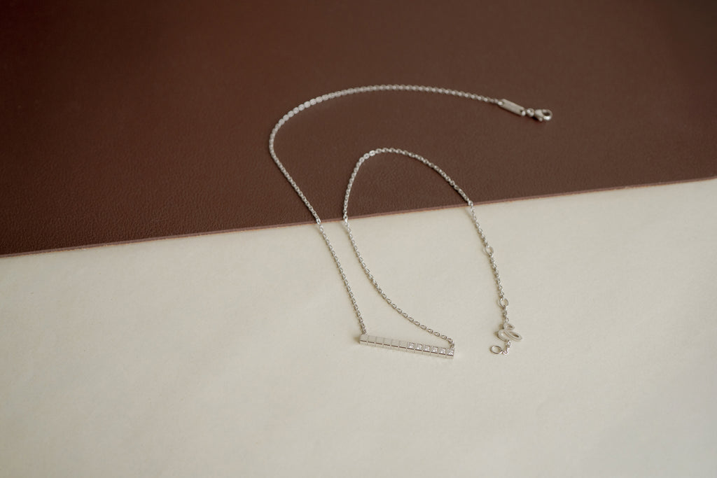 ショパール アイスキューブ ネックレス @817702-1002