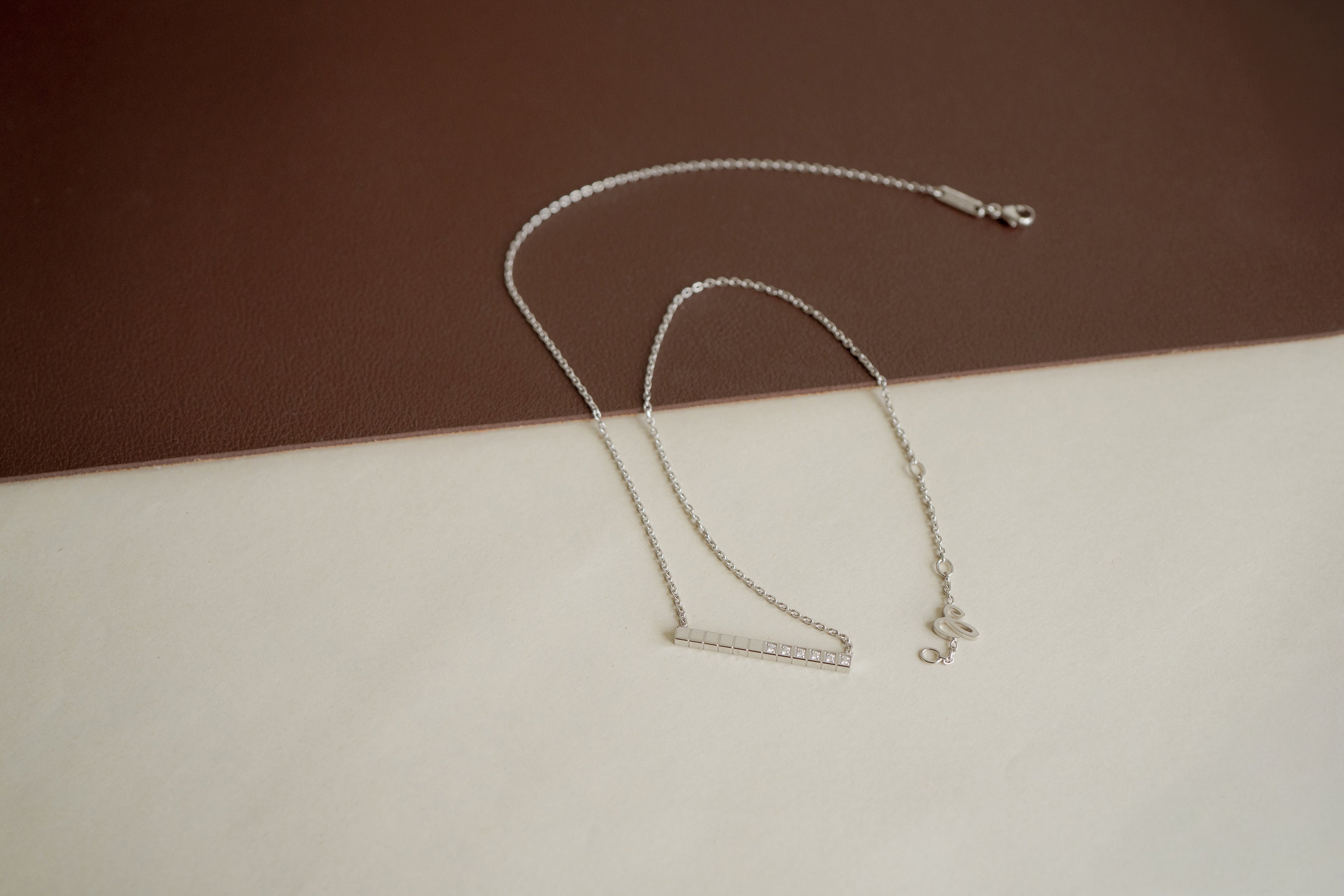 ショパール アイスキューブ ネックレス @817702-1002