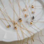 BOUCHERON ブシュロン キャトル ホワイト タイネックレス スモール JCL01152