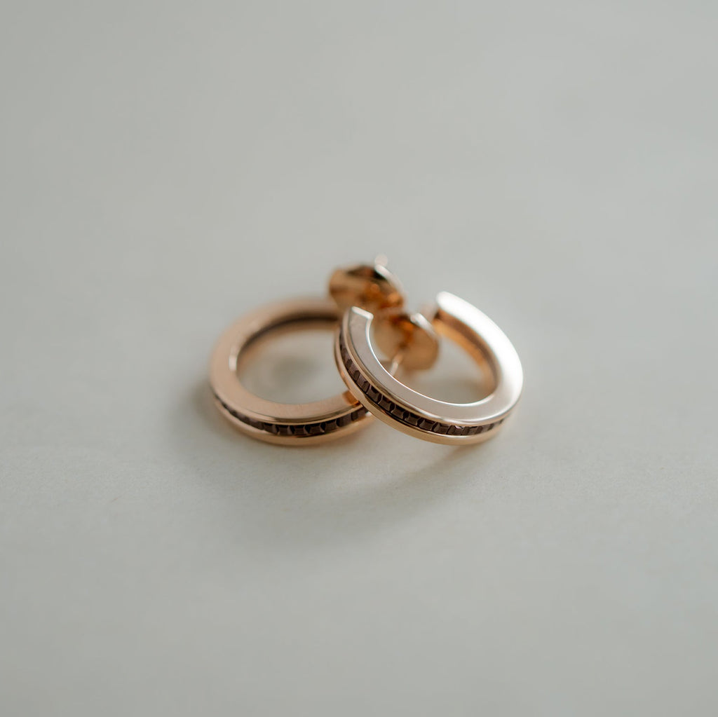 BOUCHERON ブシュロン キャトル クラシック フープイヤリング ハーフ JCO01598