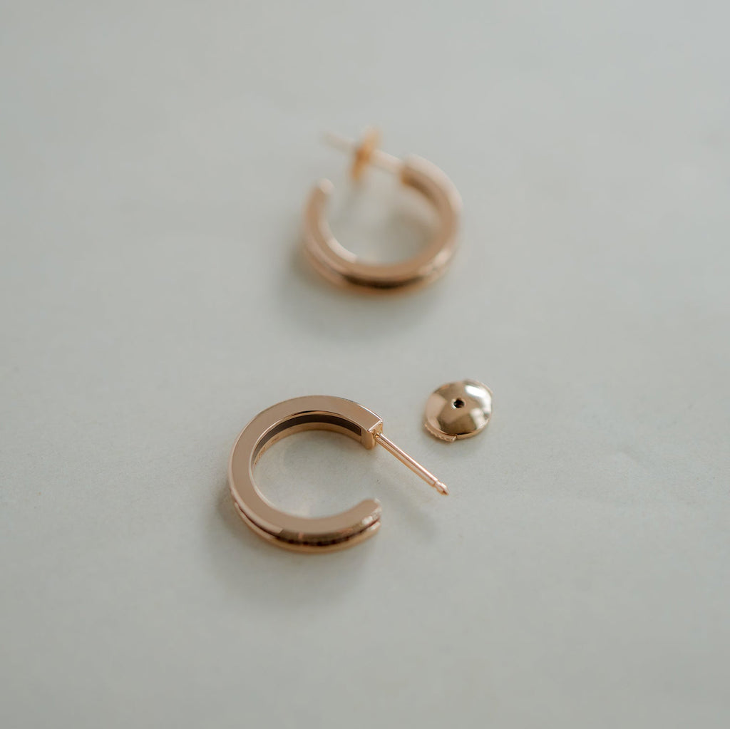 BOUCHERON ブシュロン キャトル クラシック フープイヤリング ハーフ JCO01598