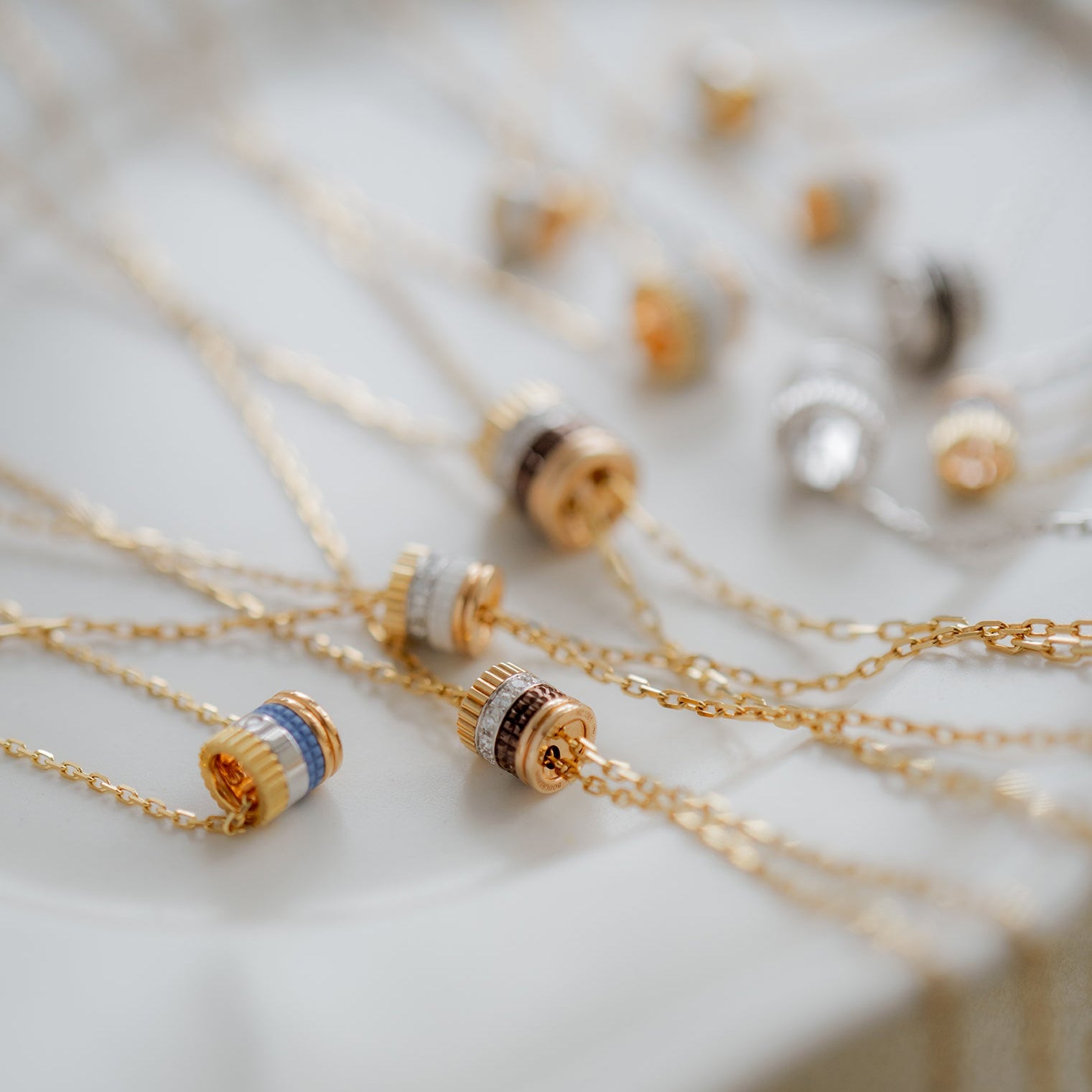 BOUCHERON ブシュロン キャトル クラシック タイネックレス スモール JCL01151