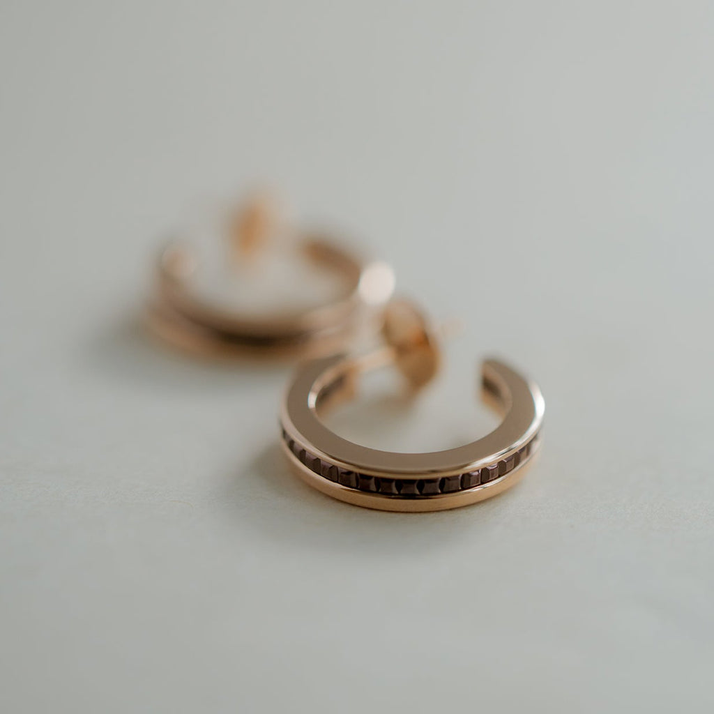 BOUCHERON ブシュロン キャトル クラシック フープイヤリング ハーフ JCO01598