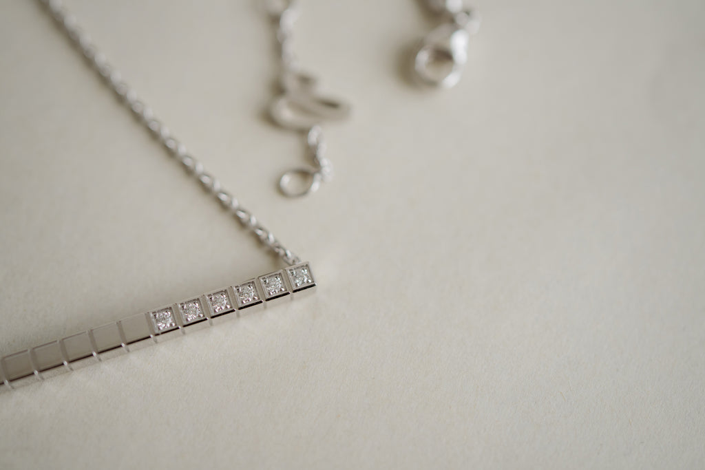 ショパール アイスキューブ ネックレス @817702-1002