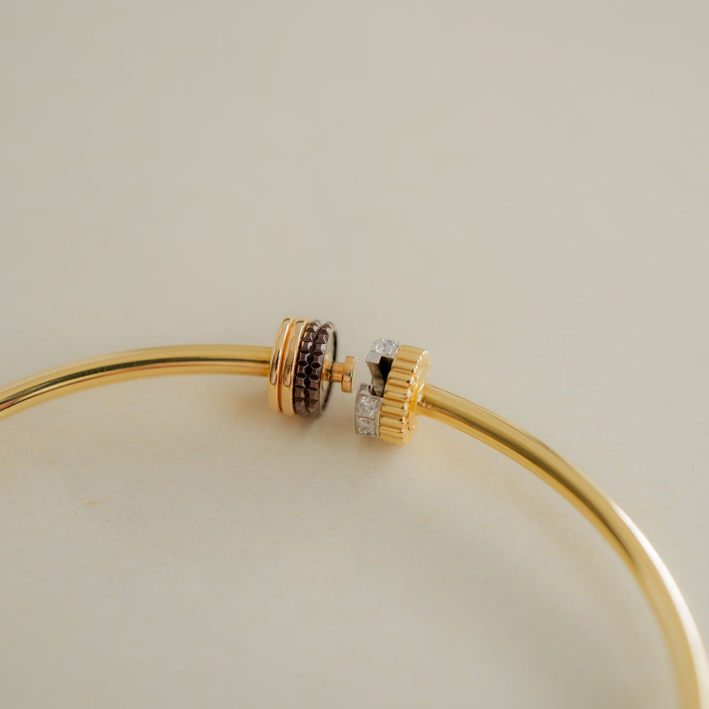 BOUCHERON ブシュロン キャトル クラシック 1モチーフ バングル JBT00934
