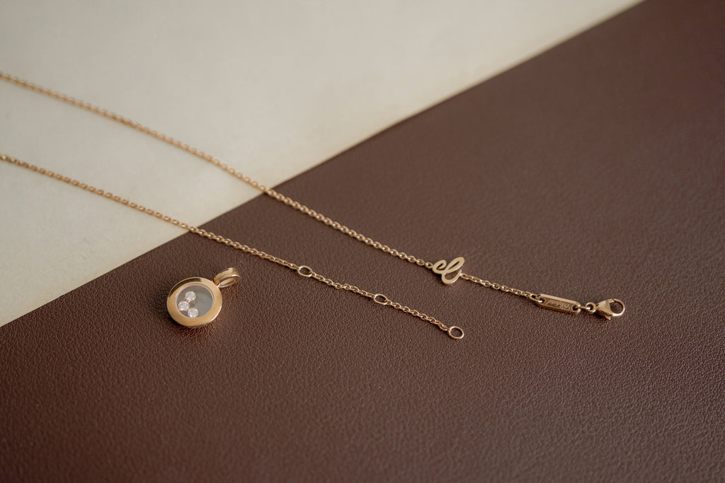 ショパール ハッピーダイヤモンド  アイコン ラウンドネックレス(バチカン有) S 79A018-5001