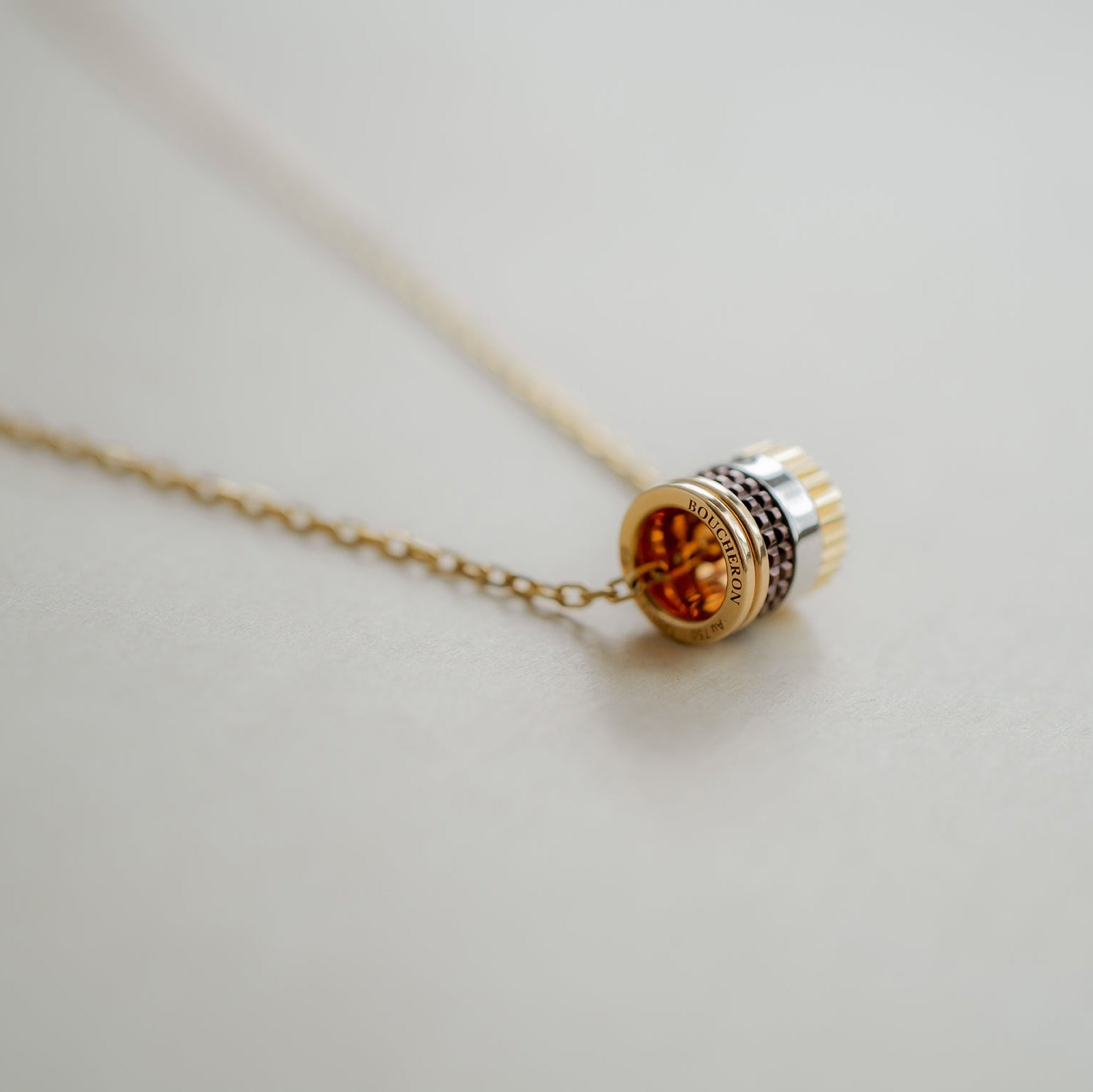 BOUCHERON ブシュロン キャトル クラシック ペンダント スモール JPN00547