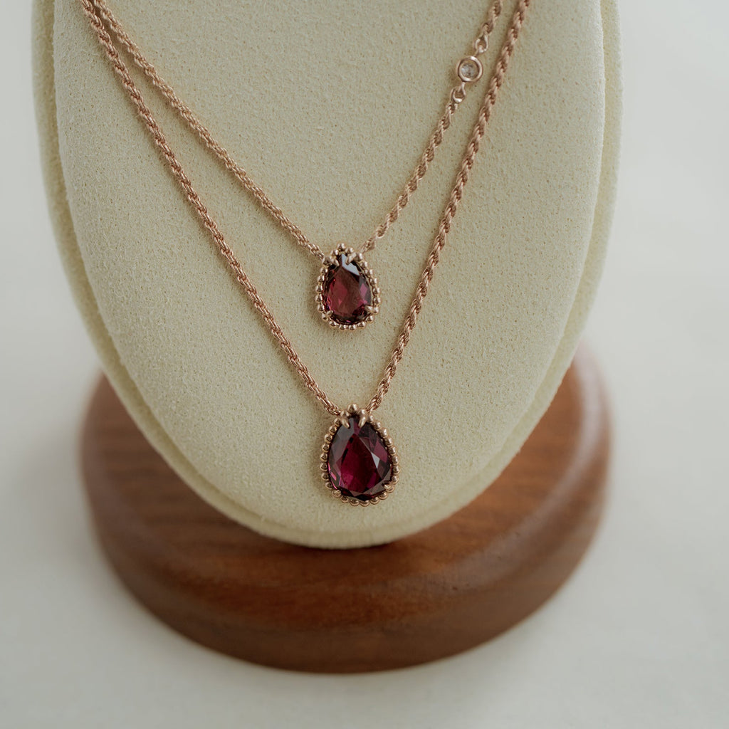 BOUCHERON ブシュロン SERPENT BOHÈME RHODOLITE GARNET セルパンボエム ペンダント エクストラスモール JPN00629