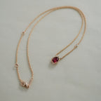 BOUCHERON ブシュロン SERPENT BOHÈME RHODOLITE GARNET セルパンボエム ペンダント エクストラスモール JPN00629