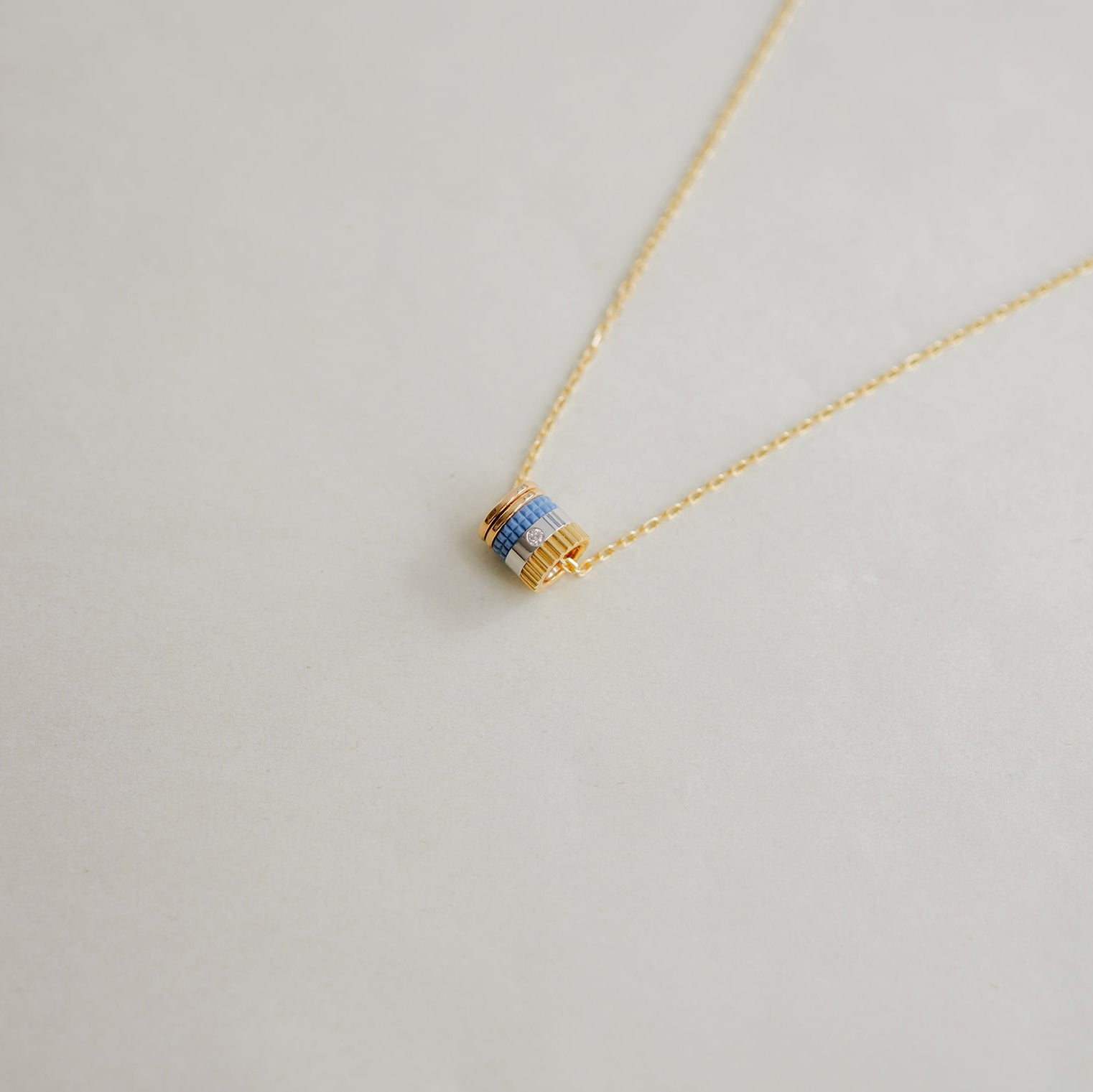 BOUCHERON ブシュロン キャトル ブルー ペンダント スモール JPN00635