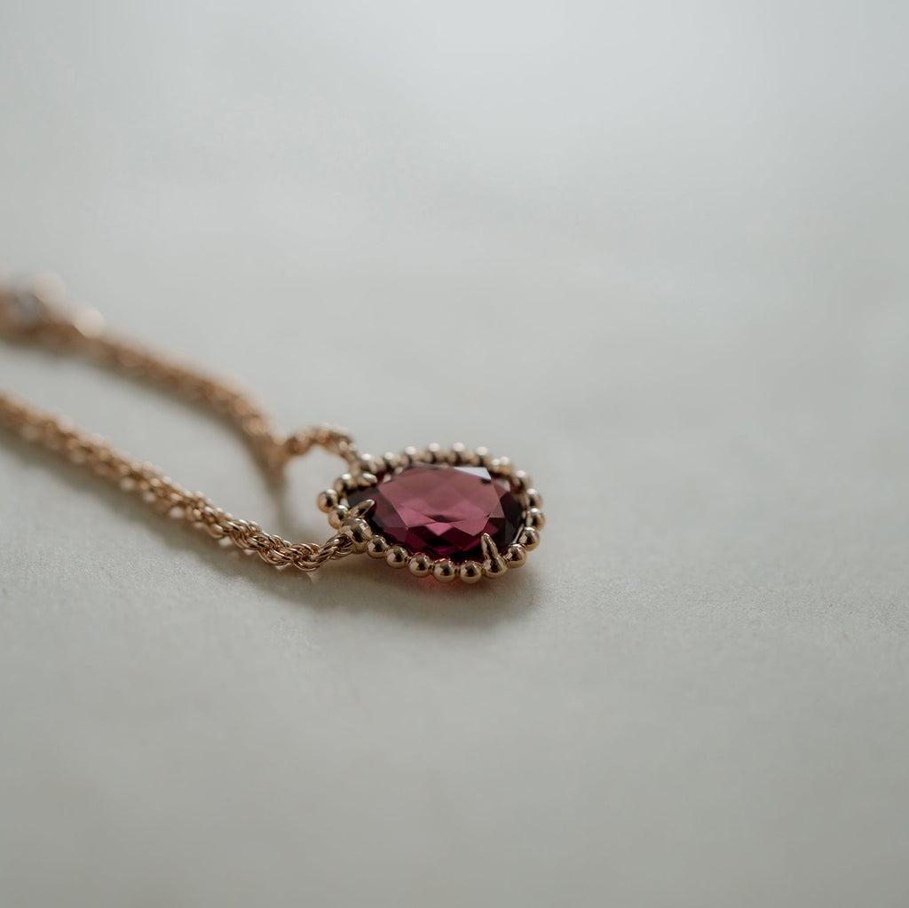 BOUCHERON ブシュロン SERPENT BOHÈME RHODOLITE GARNET セルパンボエム ペンダント エクストラスモール JPN00629