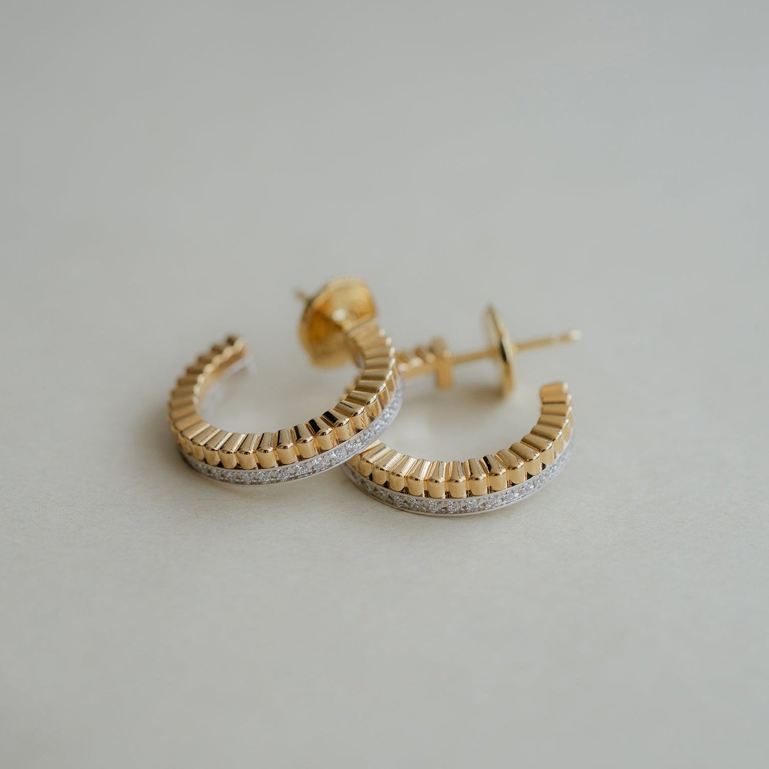 BOUCHERON ブシュロン キャトル ラディアント フープイヤリング JCO01677