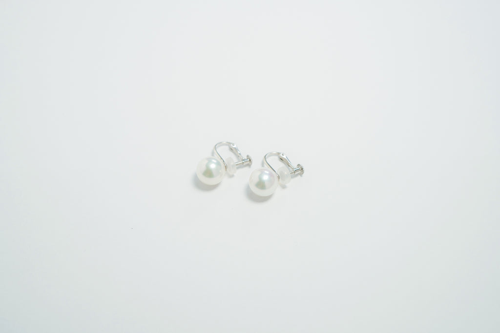Pearl パール 天女 ネックレス、ピアスセット8.5ｍｍ～9.0mm P67051