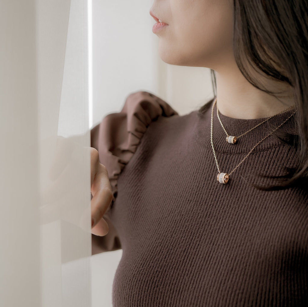 BOUCHERON ブシュロン キャトル ホワイト ダイヤモンド ペンダント スモール JPN00700