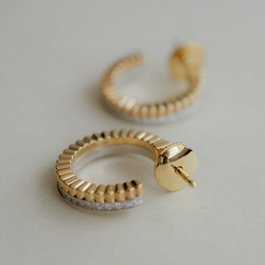 BOUCHERON ブシュロン キャトル ラディアント フープイヤリング JCO01677