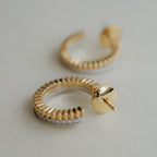 BOUCHERON ブシュロン キャトル ラディアント フープイヤリング JCO01677