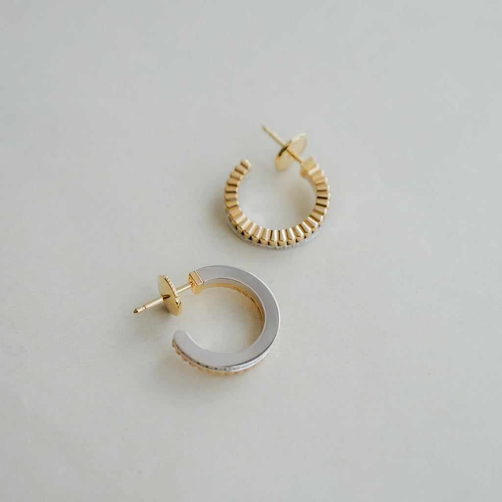 BOUCHERON ブシュロン キャトル ラディアント フープイヤリング JCO01677