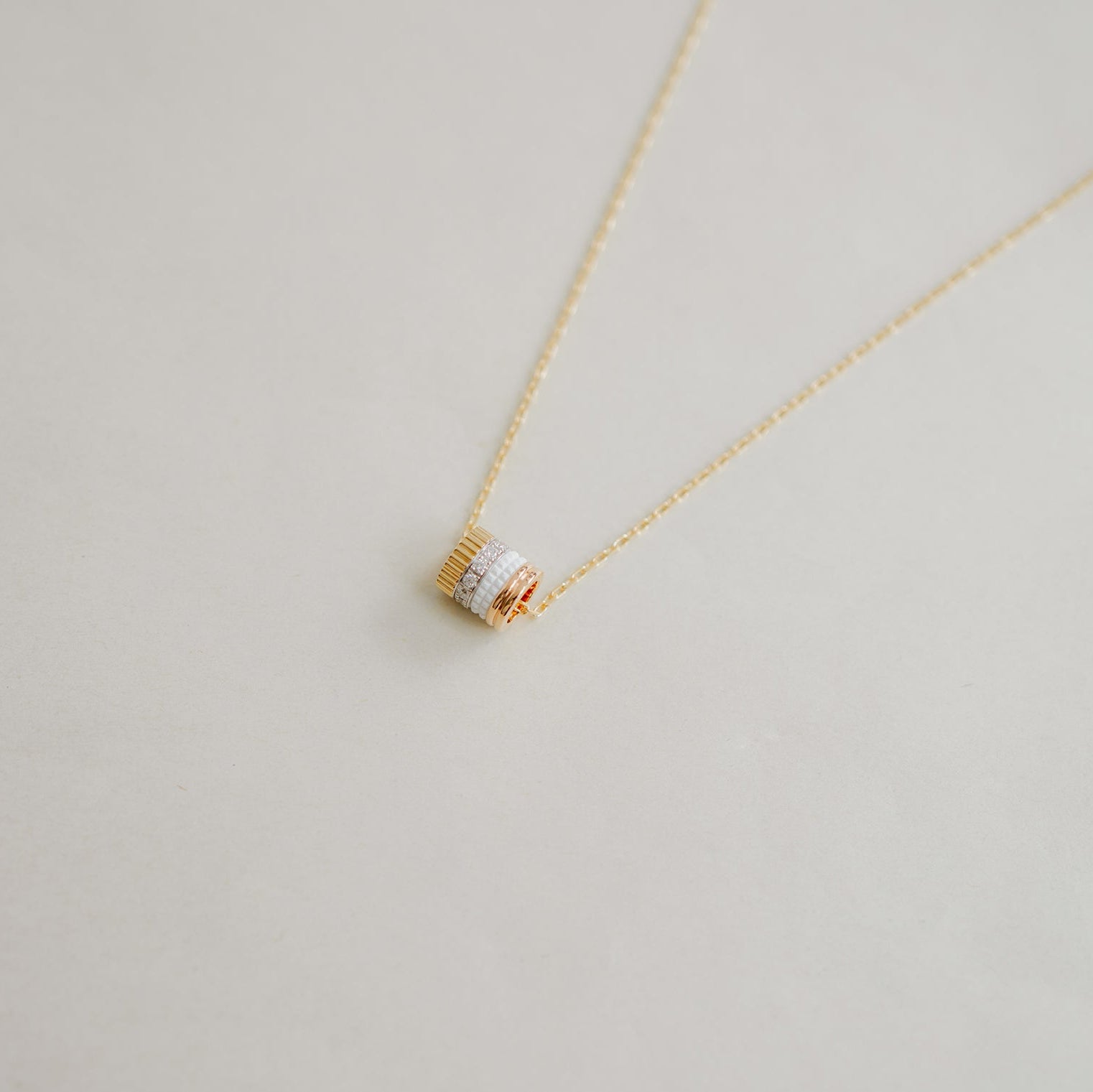 BOUCHERON ブシュロン キャトル ホワイト ダイヤモンド ペンダント