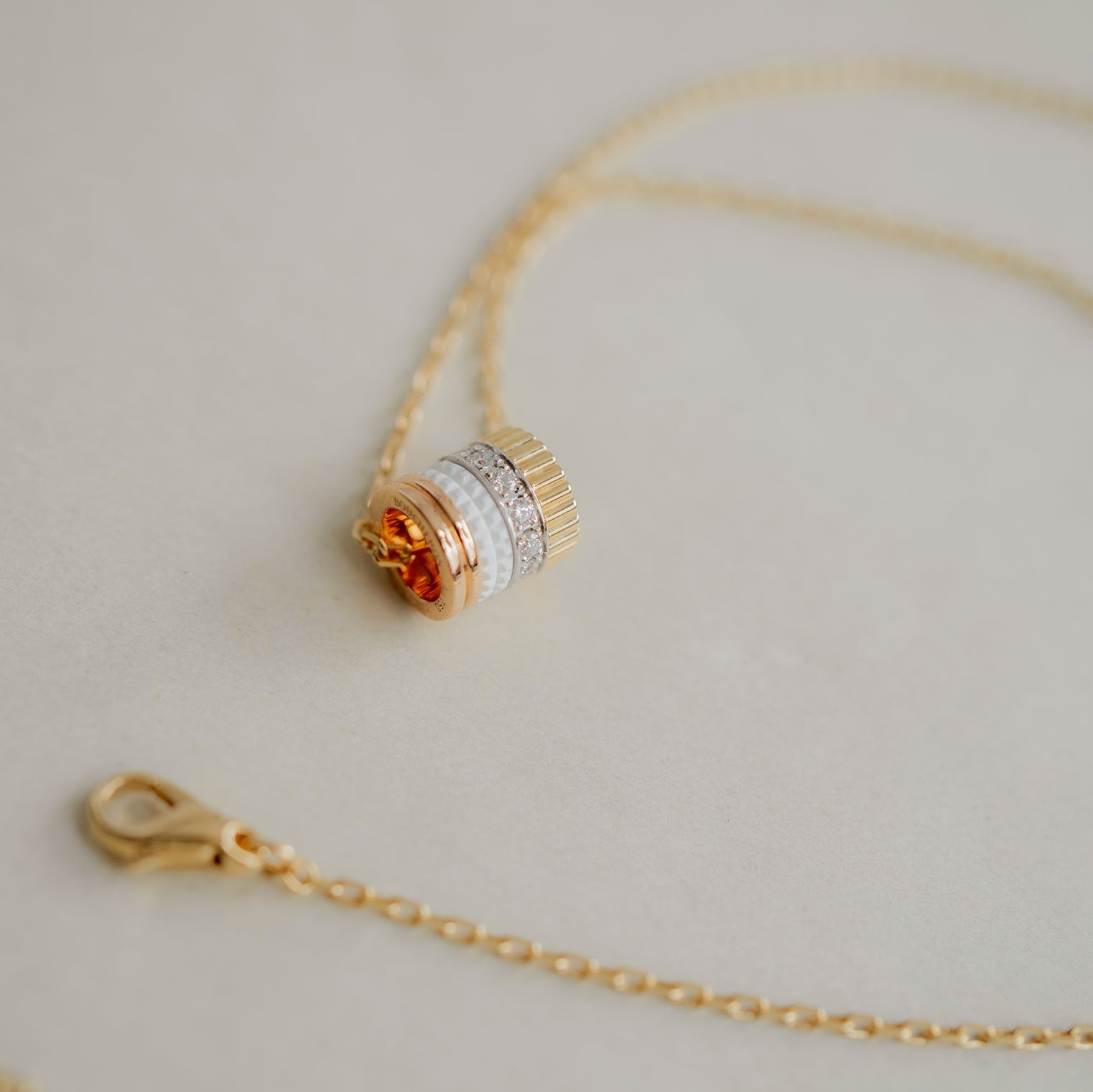 BOUCHERON ブシュロン キャトル ホワイト ダイヤモンド ペンダント