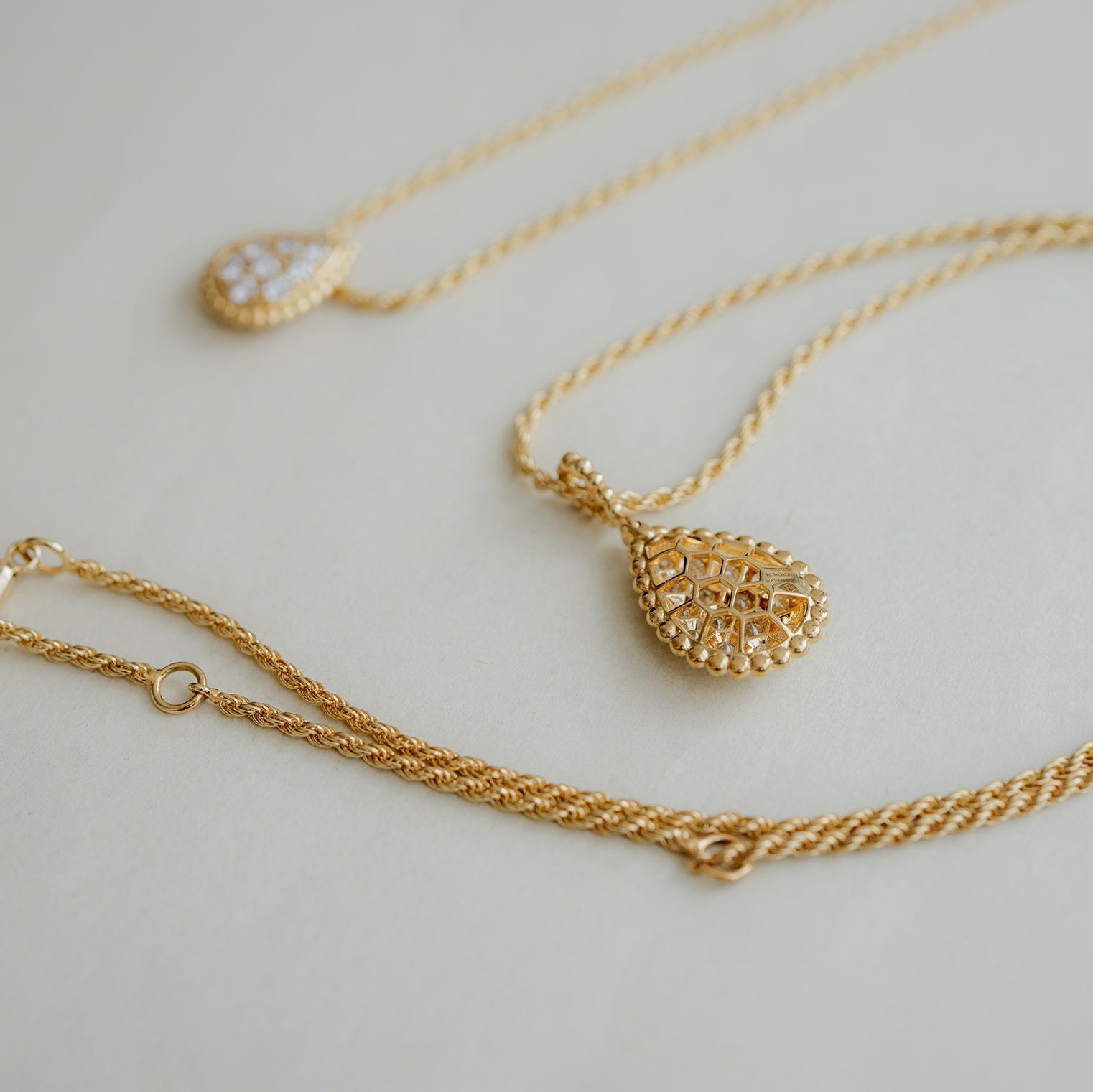 BOUCHERON ブシュロン セルパンボエム ペンダント イエローゴールド ミディアム JPN00554