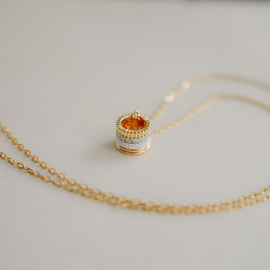 BOUCHERON ブシュロン キャトル ホワイト ペンダント ラージ JPN00375