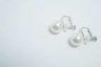 Pearl パール 天女 ネックレス、ピアスセット8.5ｍｍ～9.0mm P67051