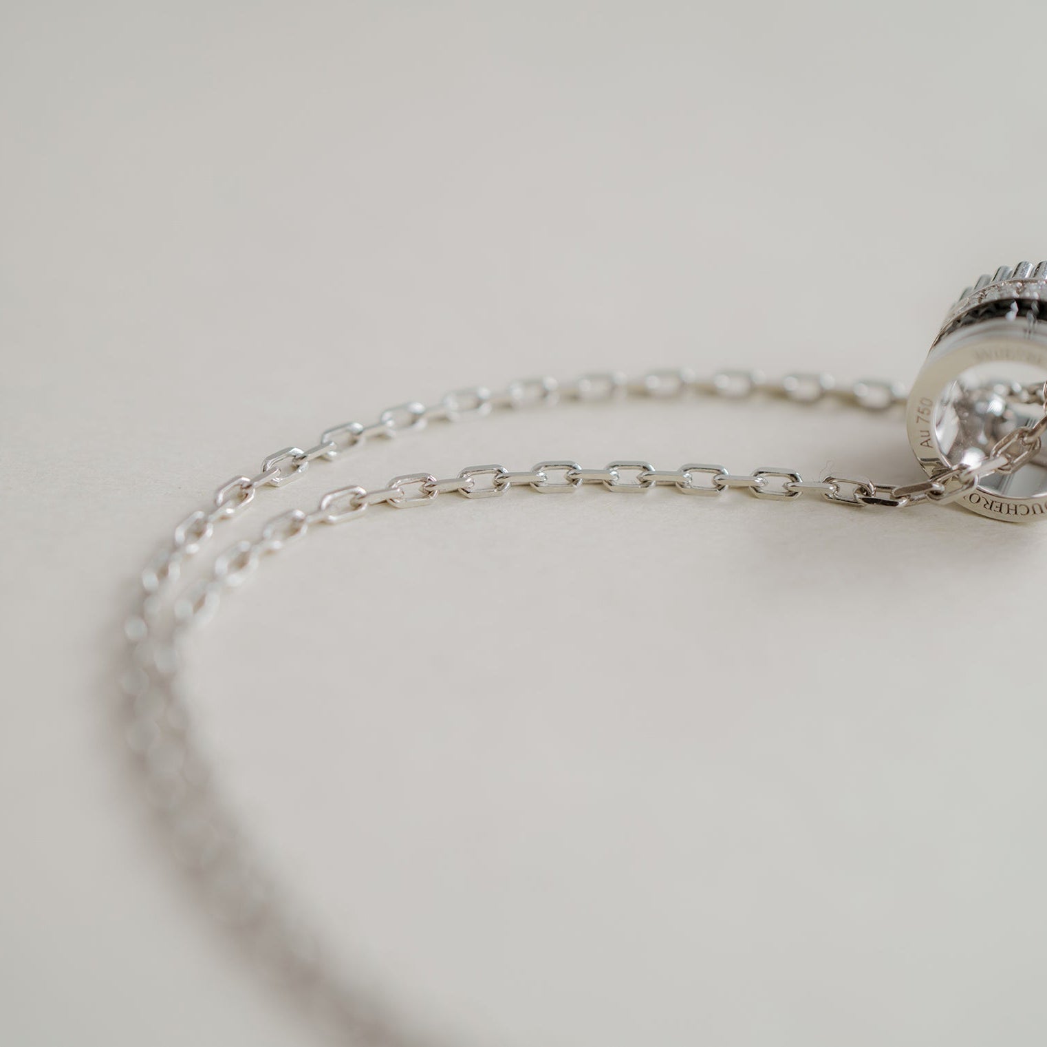 BOUCHERON ブシュロン キャトル ブラック ペンダント ラージ JPN00678