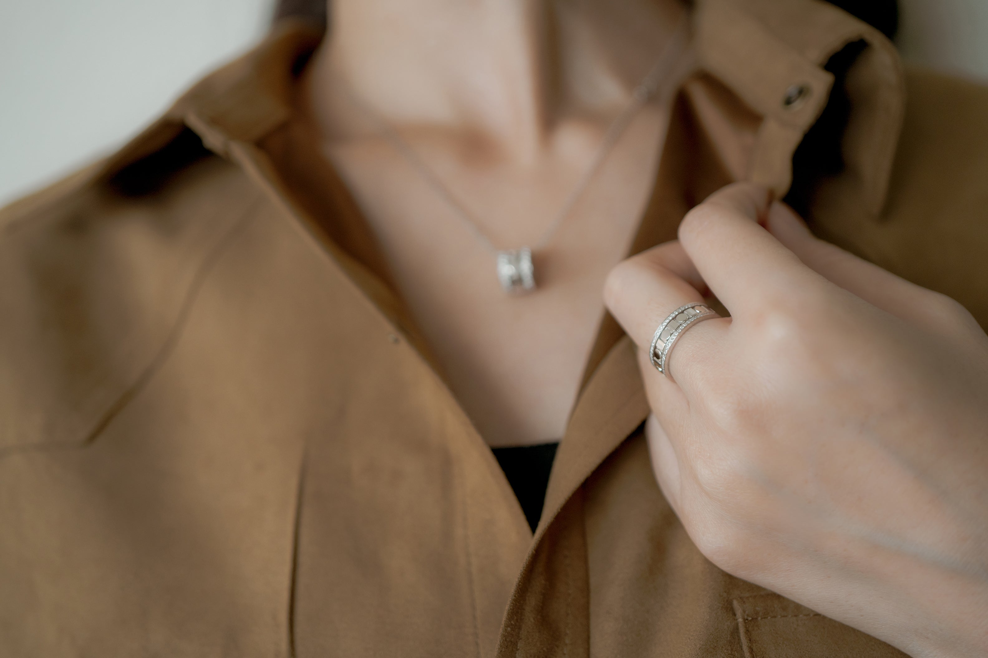 ダミアーニ ベル エポック・リール ホワイトゴールド、ダイヤモンドリング 20093135