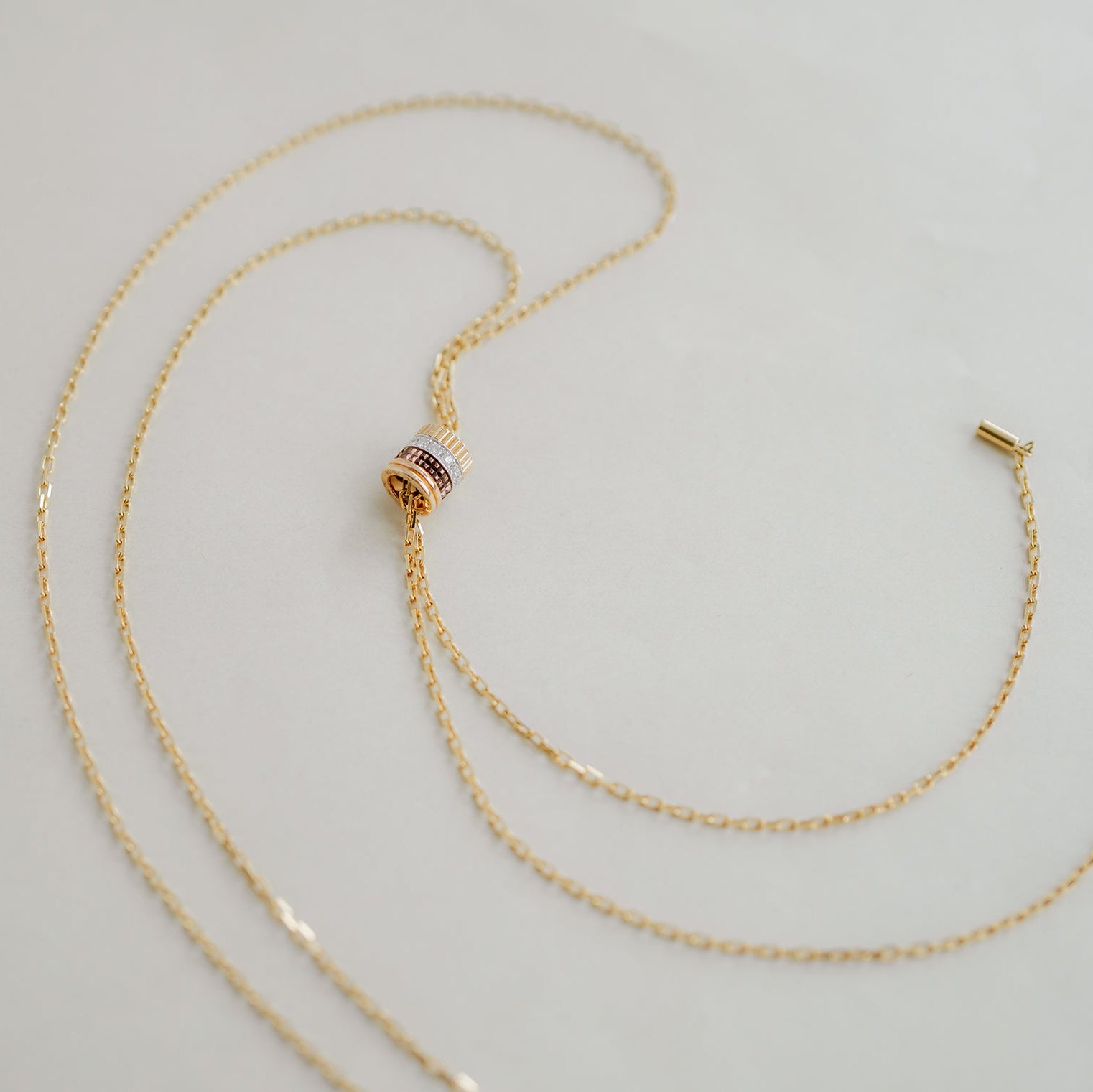BOUCHERON ブシュロン キャトル クラシック タイネックレス スモール JCL01151