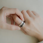 BOUCHERON ブシュロン キャトル ブラック リング ラージ JRG01789