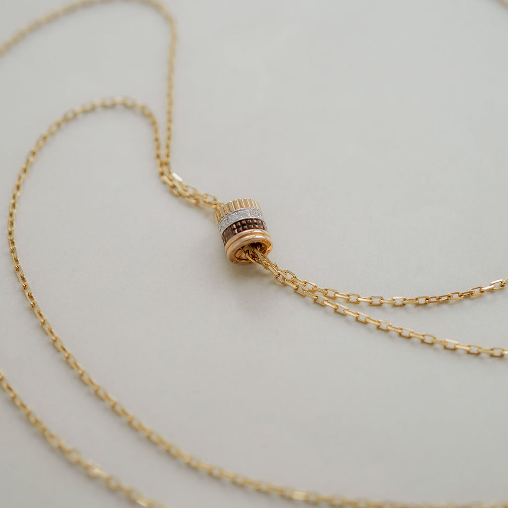 BOUCHERON ブシュロン キャトル クラシック タイネックレス スモール JCL01151
