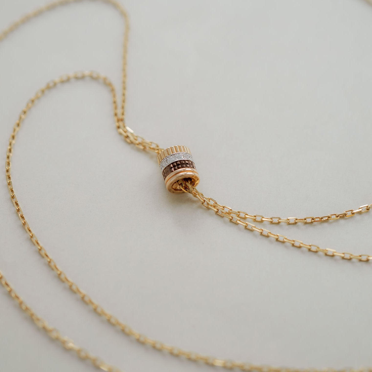 BOUCHERON ブシュロン キャトル クラシック タイネックレス スモール JCL01151