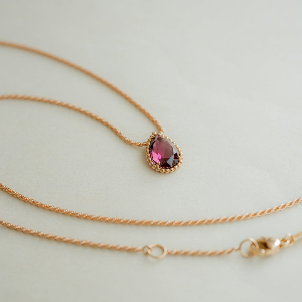 BOUCHERON ブシュロン SERPENT BOHÈME RHODOLITE GARNET セルパンボエム ペンダント スモール JPN00595